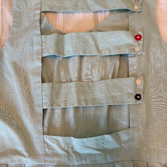 Liz Alig Flour Sack Dress – Medium (Ethically Made, Sustainable Fashion) - Picture 4 of 9